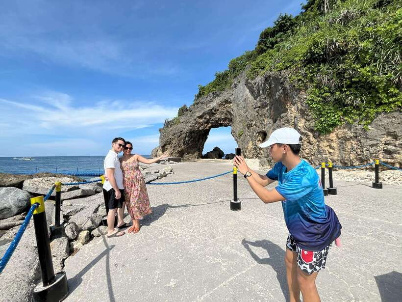 2-Hour Boracay Land Tour via Etrike - Puka Beach: sand, signs, and a little free time