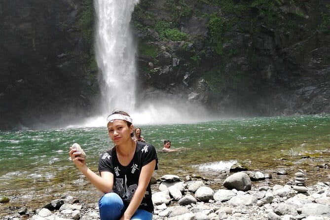 3 Days Private Tour in Banaue Ifugao visiting Batad Rice Terraces - Day 2: Walking into Batad and reaching Tappiya Falls