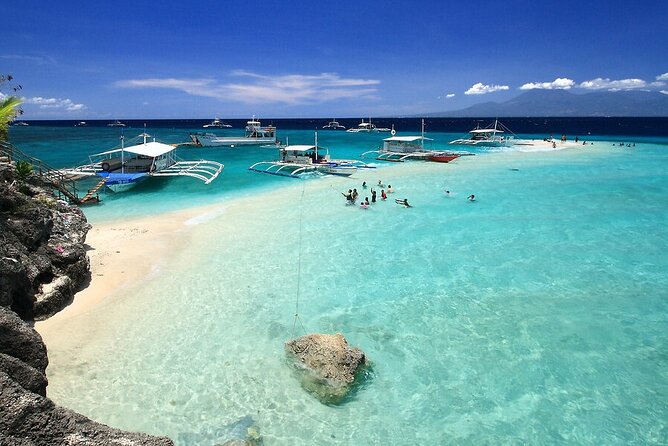 BEST OF CEBU:Oslob Whaleshark Encounter w Sandbar & Tumalog Falls - Tumalog Falls brings the day’s most dramatic scenery