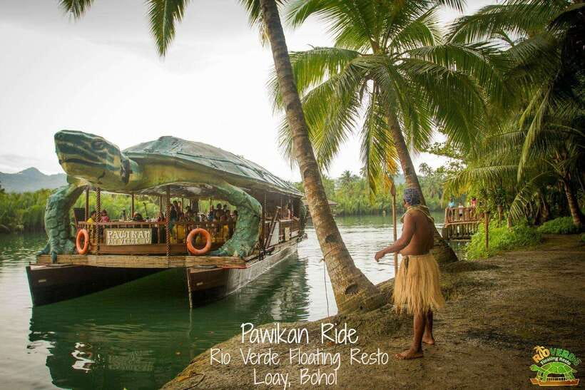 Bohol: Choco Tour + Rio Verde Lunch Buffet - Rio Verde Floating Resto on the Loboc River