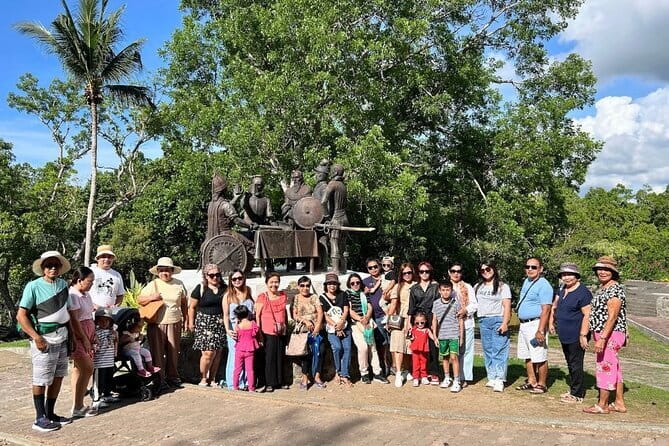 Bohol Chocolate Hills, Tarsiers & Loboc River Shared Tour - The Blood Compact Monument and Baclayon Church