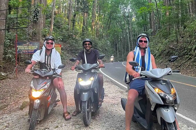 Bohol Full Day Waterfall & Countryside Scooter Tour - Panga Falls, the first chance to cool off