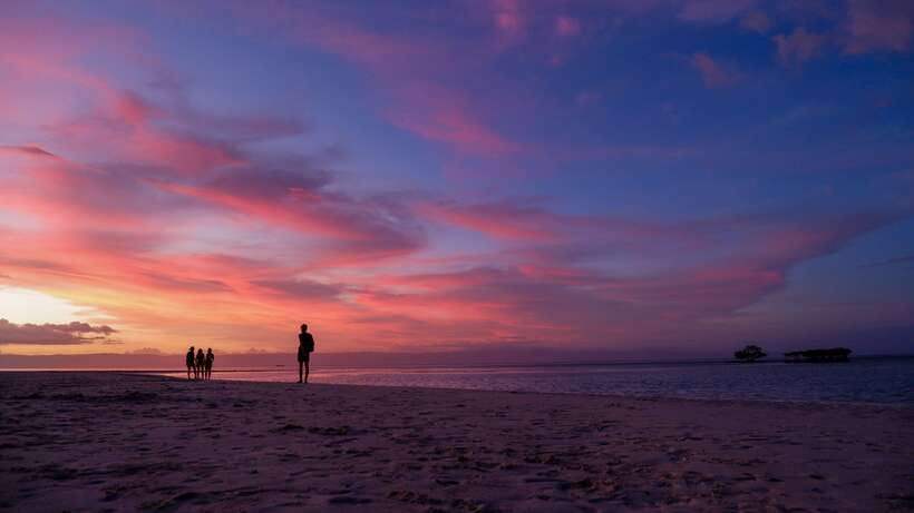 Bohol Virgin Island Sunset Tour - Sunset, photos, and night swimming