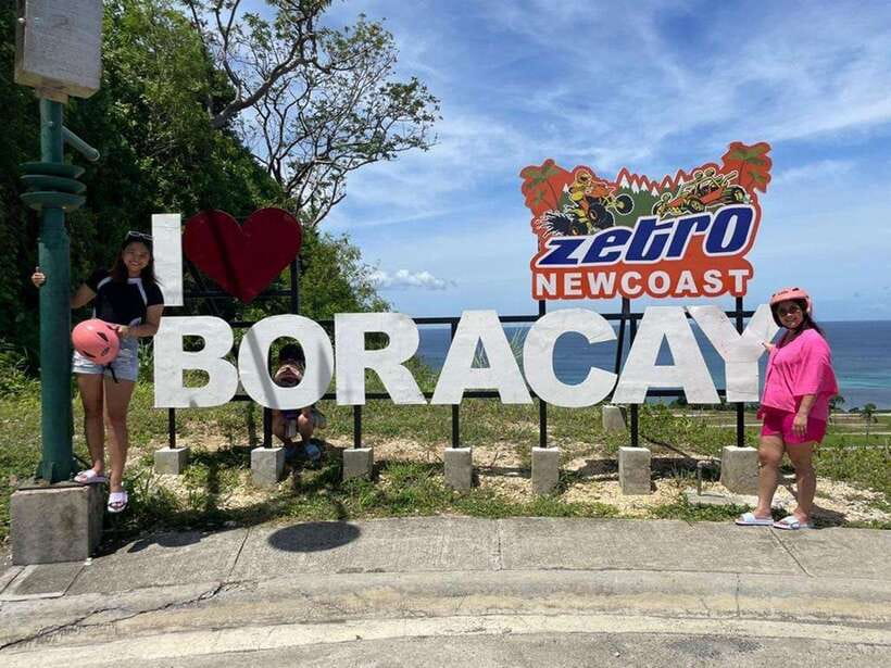 Boracay: ATV NewCoast - Taking the first turns on the ATV