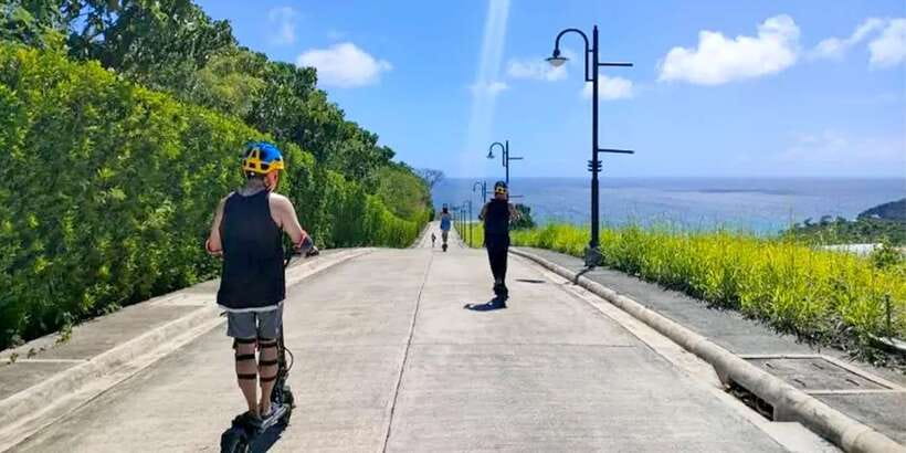 Boracay: Dualtron E-Scooter Ride - Puka Beach and the northern side of Boracay