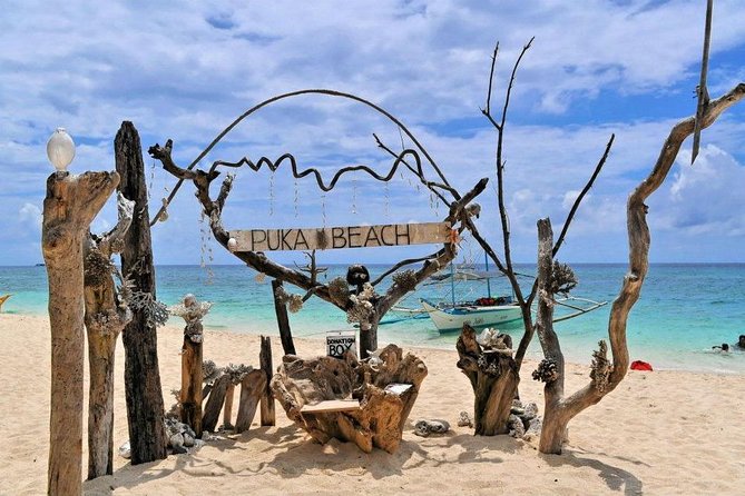 Boracay Half Day Land Tour with Puka Beach - Puka Beach and the shells that gave it its name