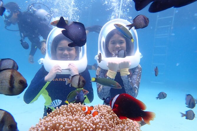 Boracay Helmet Diving - The short underwater itinerary