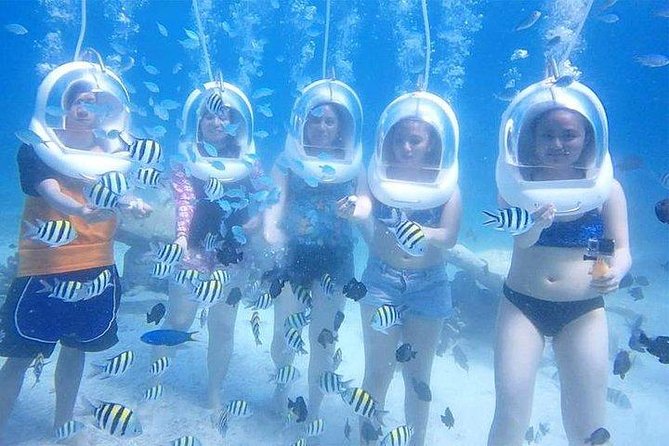 Boracay Island Hopping + Hot Kawa + Parasailing + Helmet Diving - The seasonal route changes your beach experience