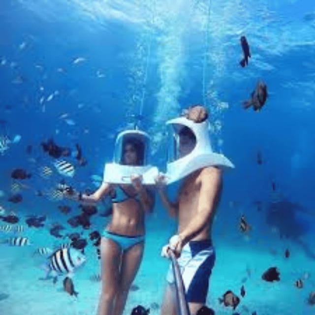 Boracay: Island Hopping with Buffet Lunch & Helmet Diving - The underwater walk is the main reason to book