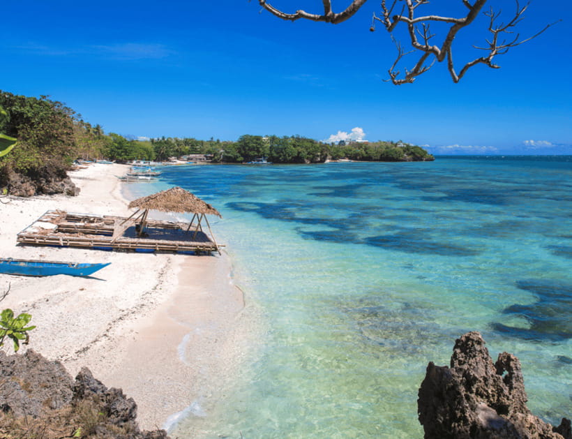 Boracay: Island Hopping with Lunch and Hot Kawa Bath - Magic Island and the cost of optional stops