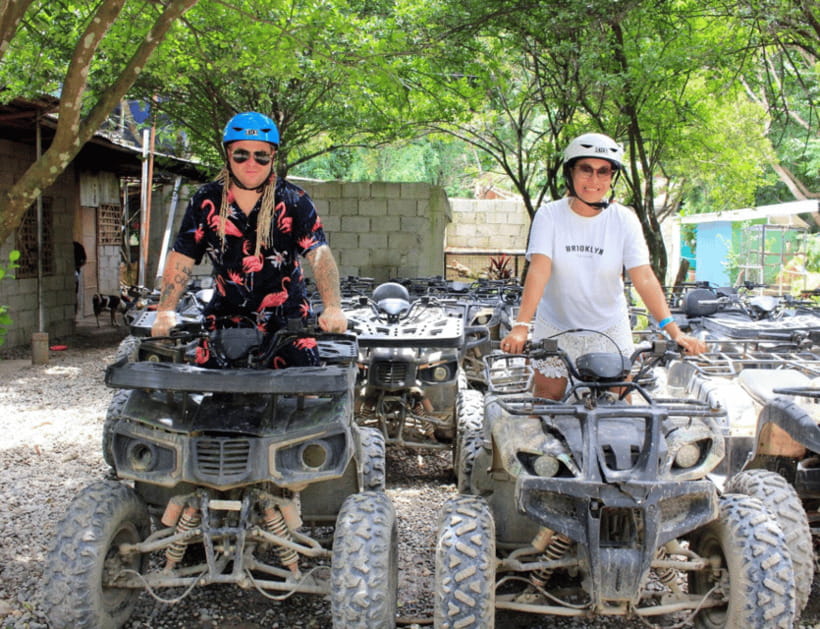 Boracay: Island Hopping with Lunch, Helmet Diving & ATV - Crocodile Island and the PHP 100 snorkeling charge