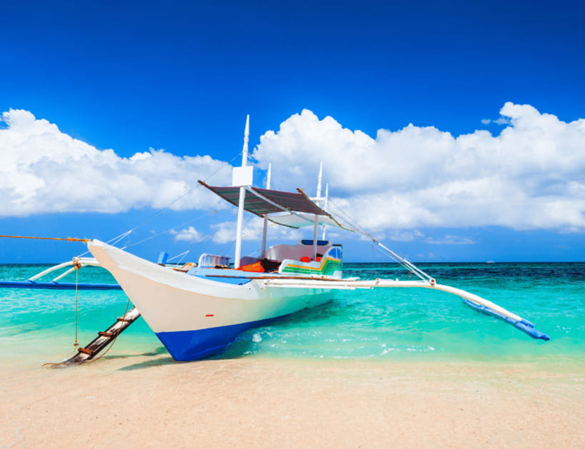 Boracay: Island Hopping with Lunch, Helmet Diving & ATV - One hour on the mainland ATV trails