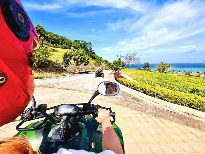 Boracay: Newcoast ATV Tour with Local Guide - Stopping at Keyhole Rock Formation