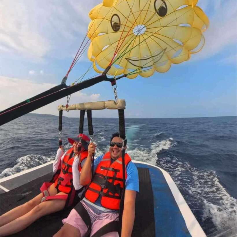 Boracay: Parasailing, Island Hopping, ATV Ride and Kawa Bath - Key points at a glance