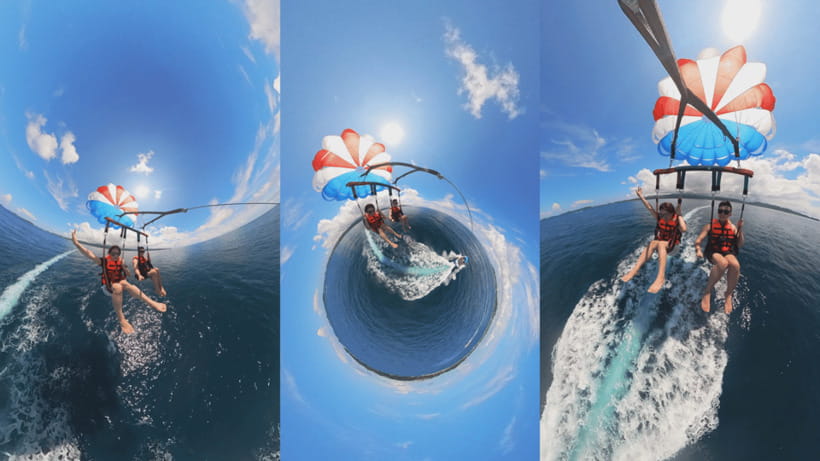 Boracay Parasailing with Insta 360 - Fifteen minutes above Boracay’s coast