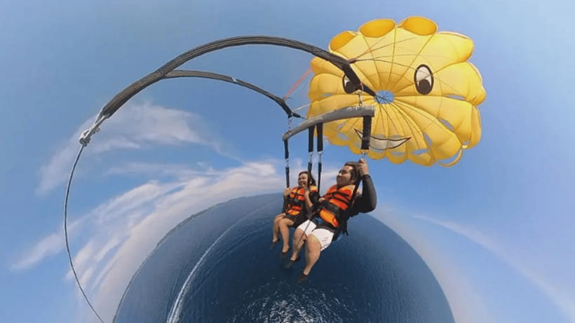 Boracay Parasailing with Insta 360 - Is $45 a fair price for 15 minutes?