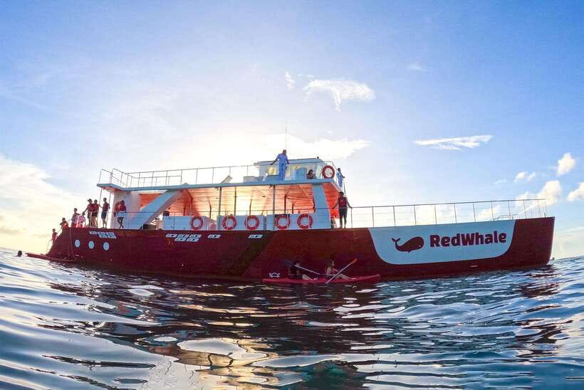 Boracay: Red Whale Party Cruise w/ Snacks & Water Activities - What the staff add to the experience