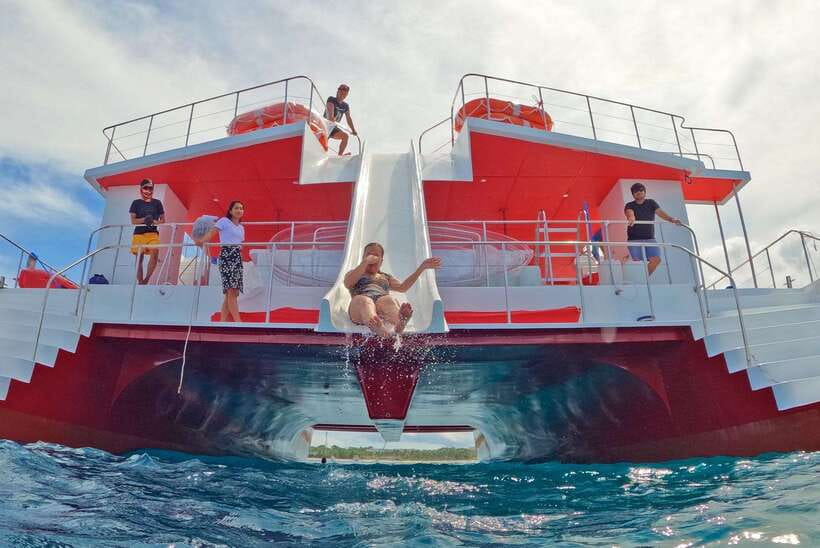 Boracay: Red Whale Party Cruise w/ Snacks & Water Activities - Meeting at Astoria Boracay without a last-minute scramble