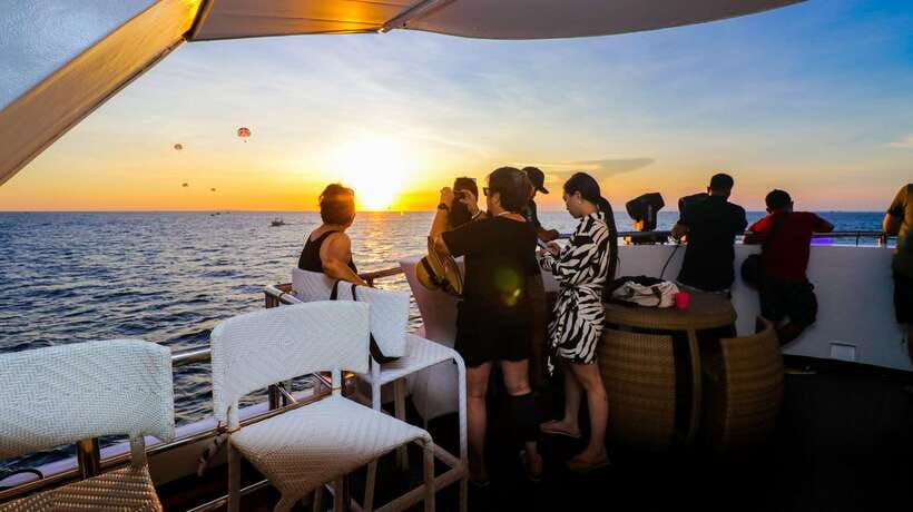 Boracay: Scenic Sunset Cruise with Live Music - The Diamond Yacht and its four decks