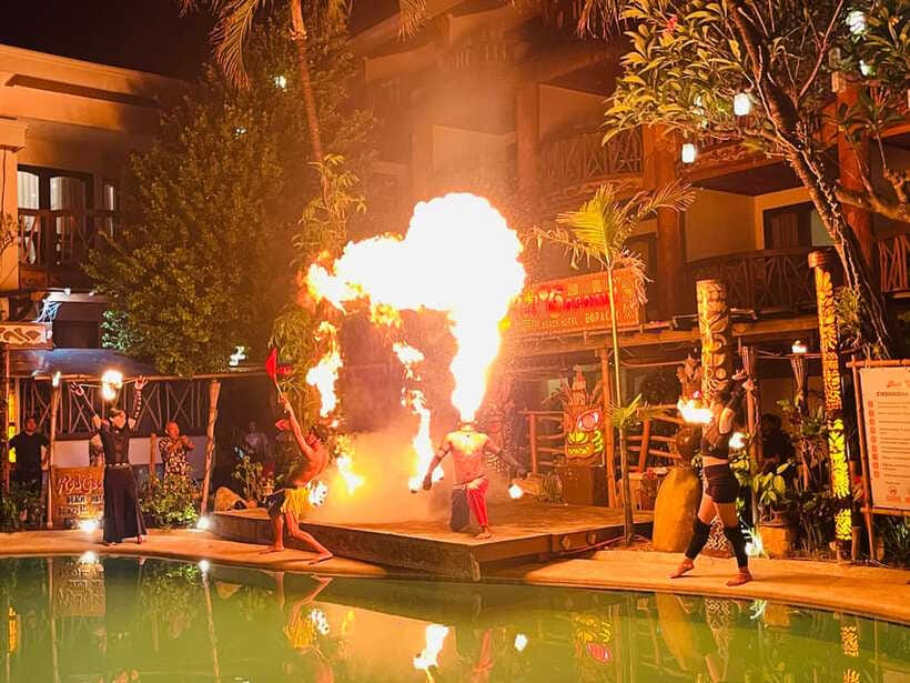 Borocay: Fire Dancing Show at Red Coconut Beach Hotel - Seating, timing, and how to avoid a rushed evening