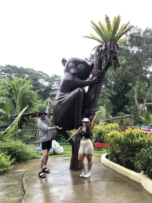 Cebu City: Bohol Countryside Tour with River Cruise Lunch - The man-made forest and the road between stops