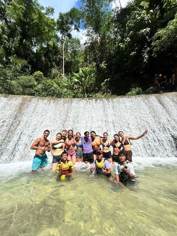 Cebu Moalboal: Kawasan Canyoneering Adventure with Lunch - Three hours through Kawasan Falls