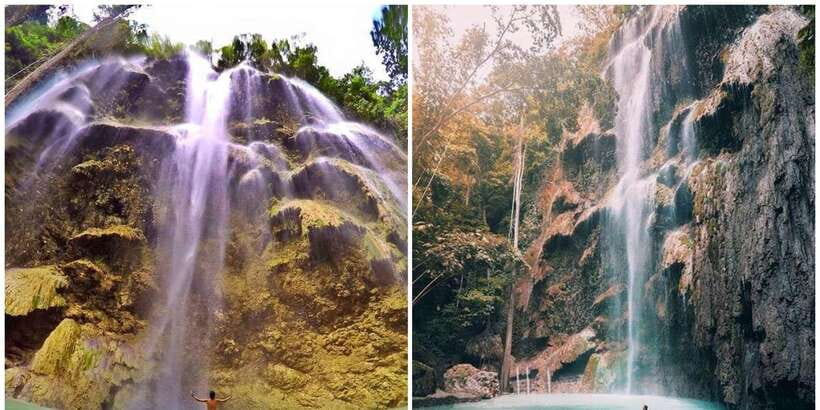 Cebu: Oslob Whale Shark Swim and Sumilon Island Day Tour - Tumalog Falls adds a cool change of scene