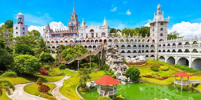 Cebu: Oslob Whale Shark Swim and Sumilon Island Day Tour - Cuartel ruins and Simala Church