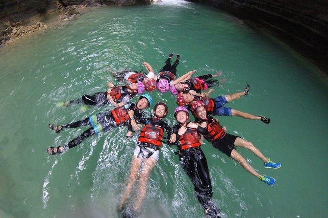 Cebu: Oslob Whale Shark Swimming and Kawasan Falls Canyoneering - Three hours of jumps, swims, and river canyons