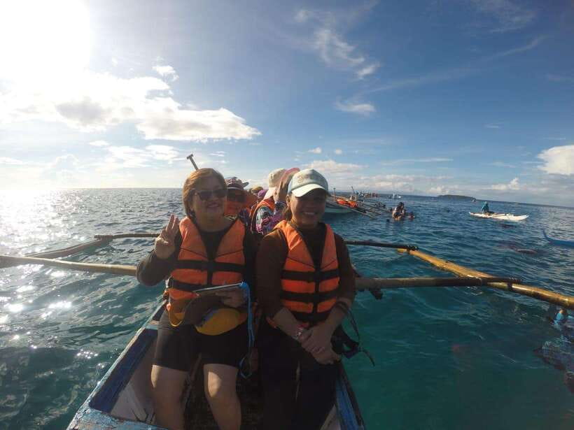 Cebu: Oslob Whaleshark Experience & Canyoneering Adventure - Lunch above the second waterfall