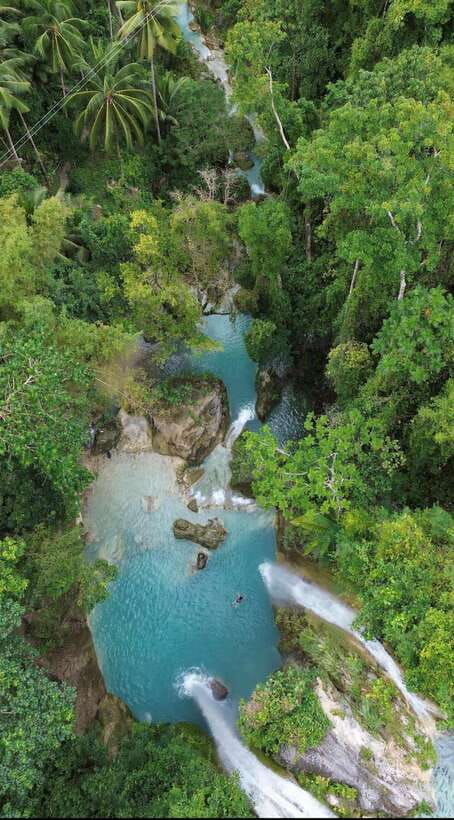 Cebu Oslob Whaleshark, Moalboal Sardines Run&Inambakan Falls - One long day from Cebu to three south-coast sights