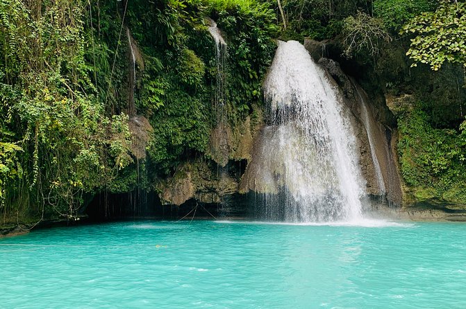 Cebu Oslob Whalesharks, Sumilon & Kawasan Waterfalls Tour - Kawasan Falls finishes the day with movement