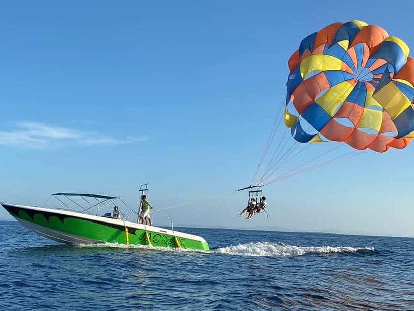 Cebu: Parasailing Ride Experience - The scenery: coastline, islands, and open sea