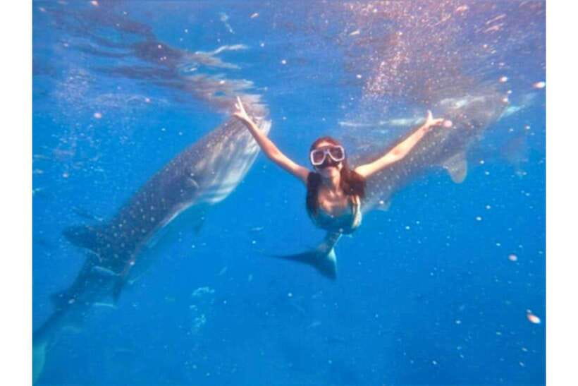 Cebu: Whale Shark Swim and Kawasan Canyoneering Group Tour - The waterfalls and pools of Badian