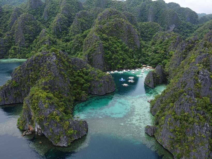 CORON:ISLAND TOUR A Lakes and Snorkeling with Corals - Malwawey Coral Garden: your first reef stop