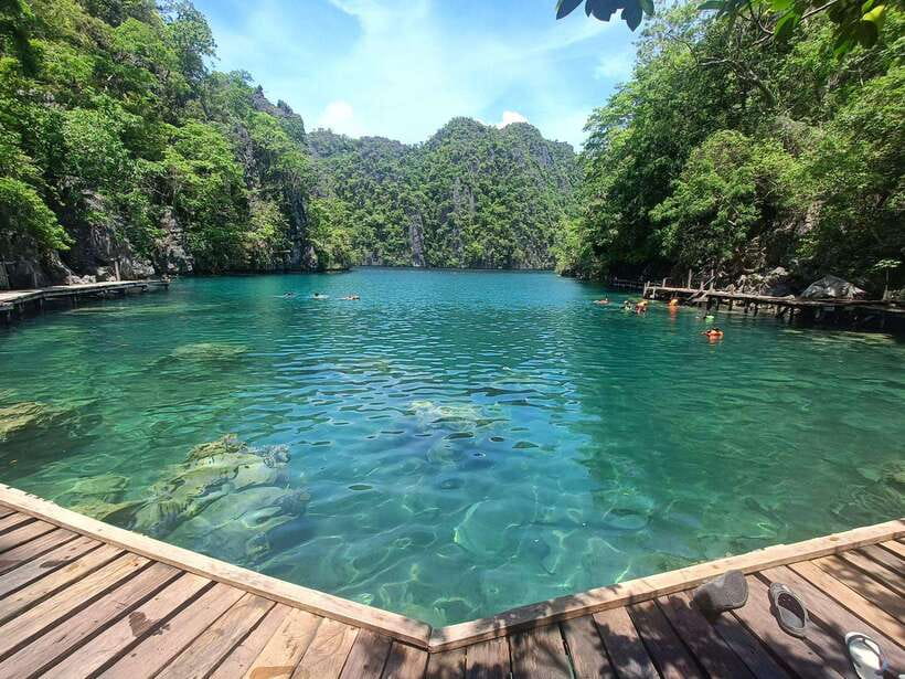 CORON:ISLAND TOUR A Lakes and Snorkeling with Corals - CYC Beach and the final swim
