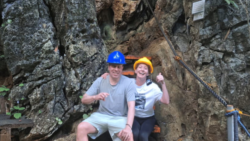 Coron: Pukaway Underground Cave Cenote & Island Hopping Tour - Two island beaches for swimming and snorkeling