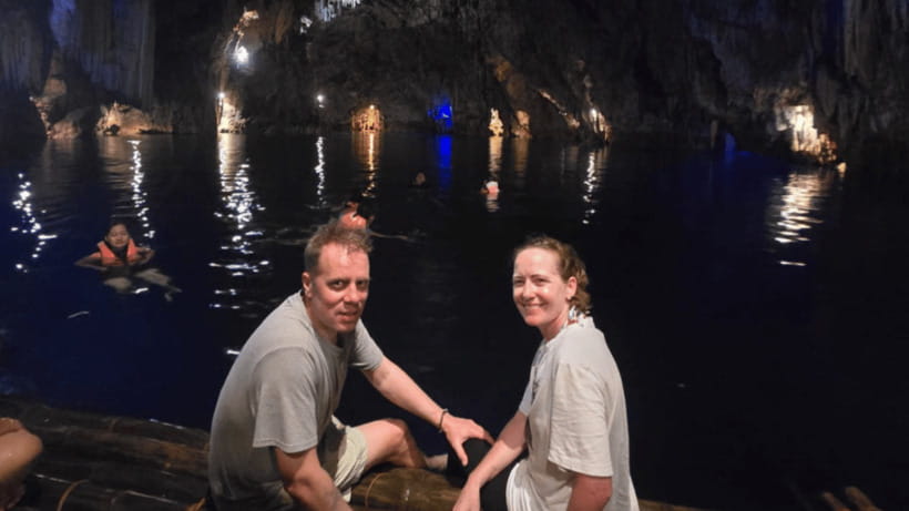 Coron: Pukaway Underground Cave Cenote & Island Hopping Tour - A generous beach lunch with local flavors