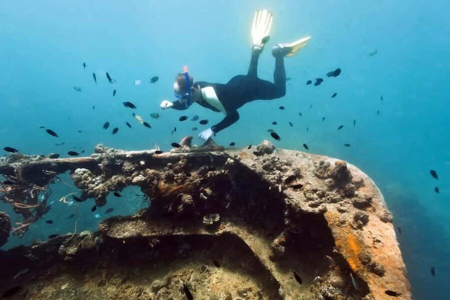Coron: Reefs and Wrecks Tour with Snorkeling Equipment - Lusong Gunboat, where wreck and reef meet