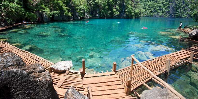 Coron Tour A: Kayangan Lake & Quin Reef Tour with Lunch - CYC Beach, Coron’s no-entrance-fee swimming stop