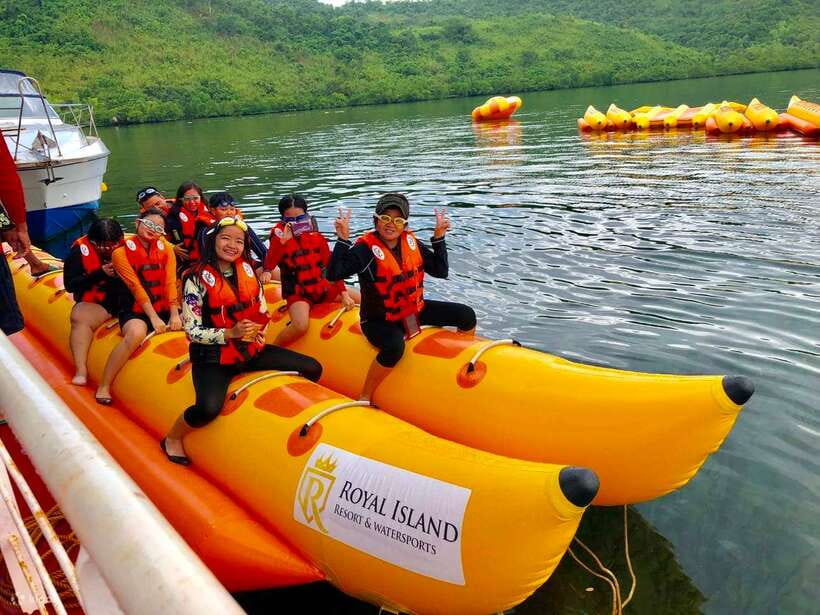 Coron: Watersports Experience - Speeding across Coron’s clear water
