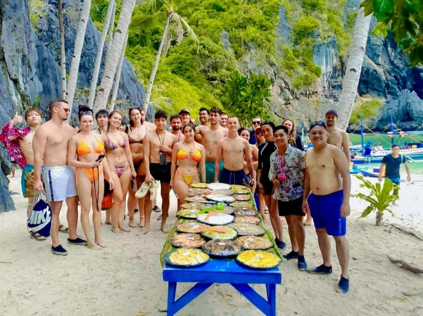 El Nido: Big Lagoon Kayaking & Island Adventure - Shimizu Island brings snorkeling and lunch together