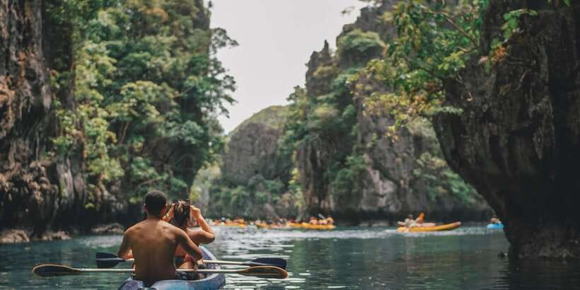 El Nido: Hidden Beaches and Lagoons Boat Hopping Tour D - Nat Nat Beach for swimming and snorkeling