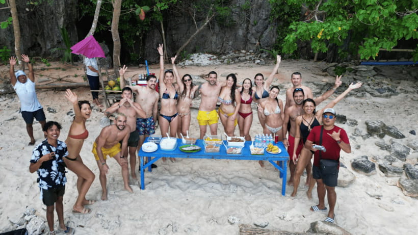 El Nido: Secret Lagoon Island Hopping with Lunch - Shimizu Island for snorkeling and lunch