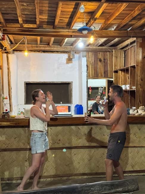 El Nido, Sibaltan: Family Dinner, Bonfire and Karaoke - A family welcome rather than a fixed tour