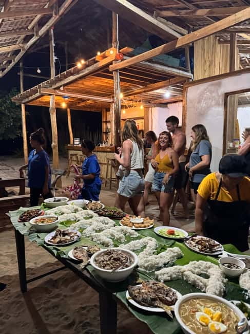 El Nido, Sibaltan: Family Dinner, Bonfire and Karaoke - What the $40 price includes