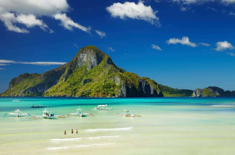 El Nido Tour C - Helicopter Island gives Tour C its signature view