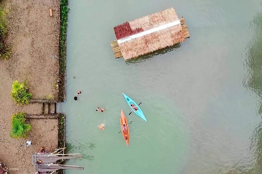 From Boracay: Mainland Off-Road ATV and Zipline Experience - Cooling off at Nabaoy River