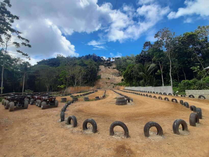 From Boracay: Mainland Off-Road ATV and Zipline Experience - The kawa bath photo stop