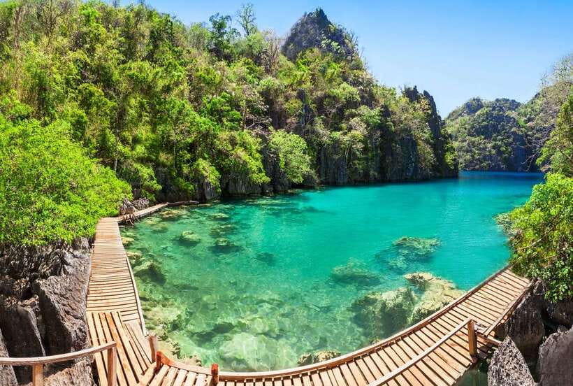 From Coron: Island Hopping Boat Day Trip with Buffet Lunch - Kayangan Lake, Coron’s famous freshwater stop